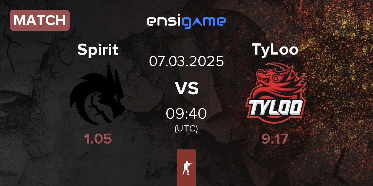 Match Team Spirit Spirit vs TyLoo | 07.03