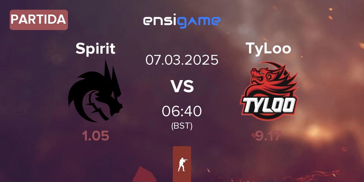 Partida Team Spirit Spirit vs TyLoo | 07.03