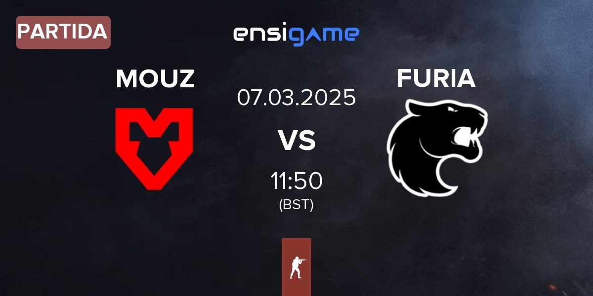 Partida MOUZ vs FURIA Esports FURIA | 07.03