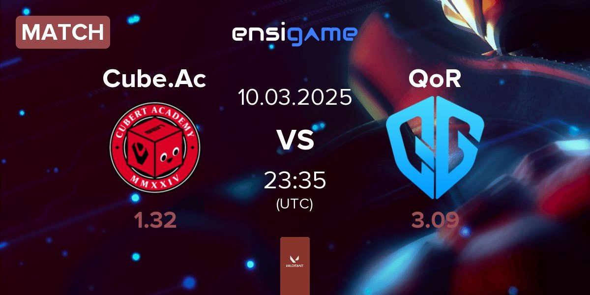 Match Cubert Academy Cube.Ac vs QoR | 10.03