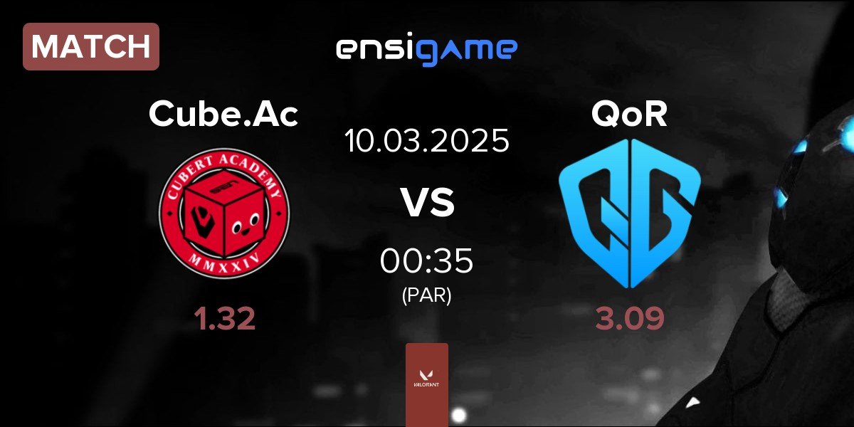 Match Cubert Academy Cube.Ac vs QoR | 10.03