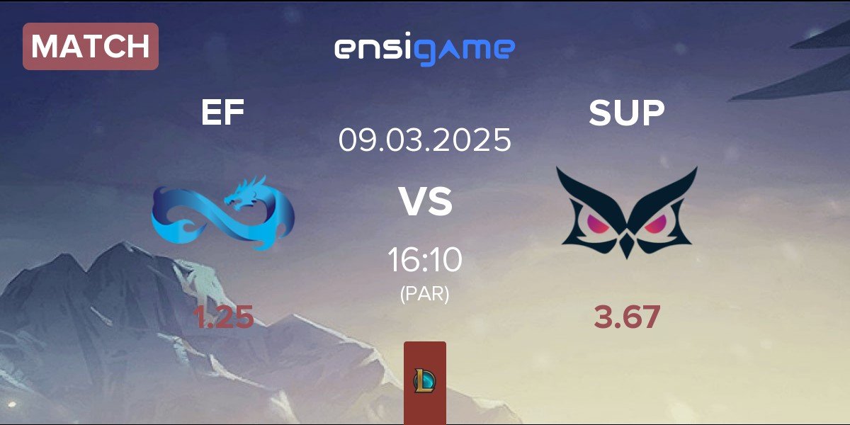 Match Eternal Fire EF vs Papara SuperMassive SUP | 09.03