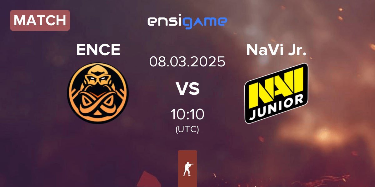 Match ENCE vs Natus Vincere Junior NaVi Jr. | 08.03