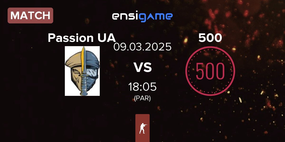 Match Passion UA vs 500 | 09.03