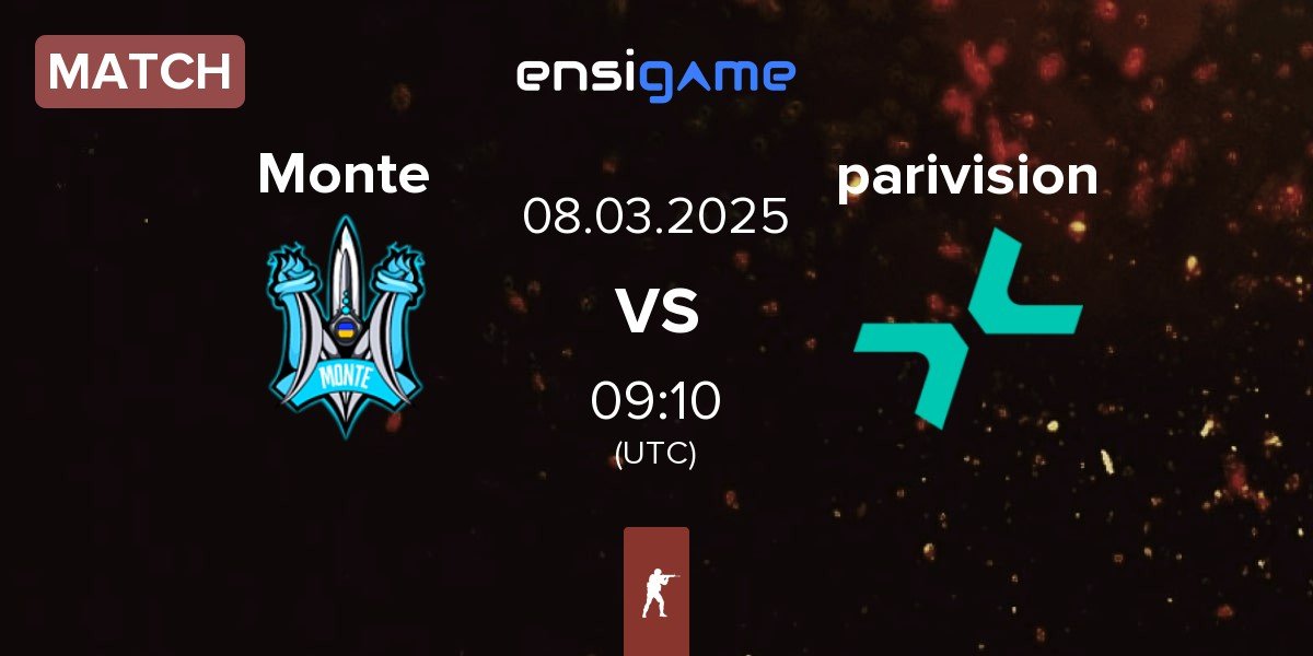 Match Monte vs PARIVISION parivision | 08.03