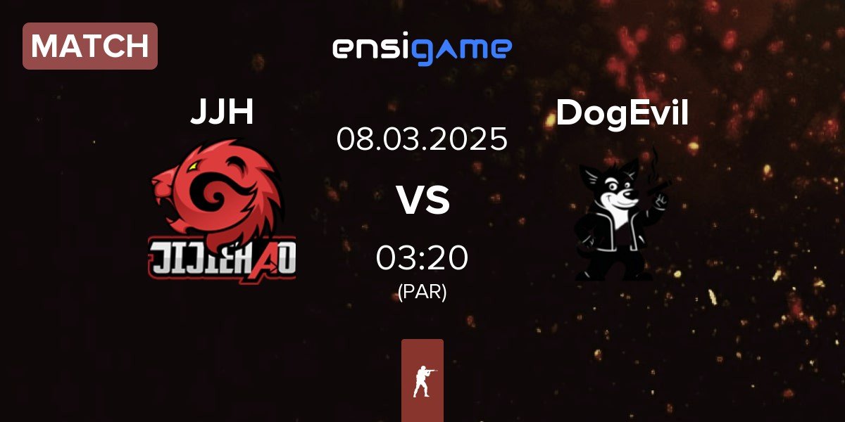 Match JiJieHao JJH vs DogEvil | 08.03