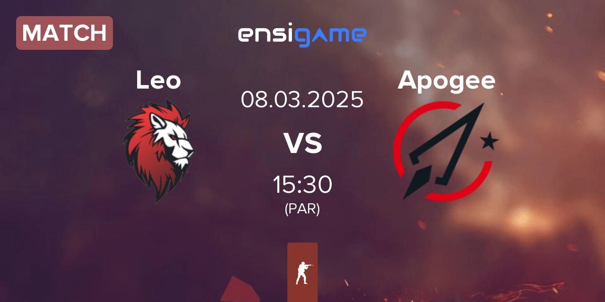 Match Leo Team Leo vs Apogee | 08.03