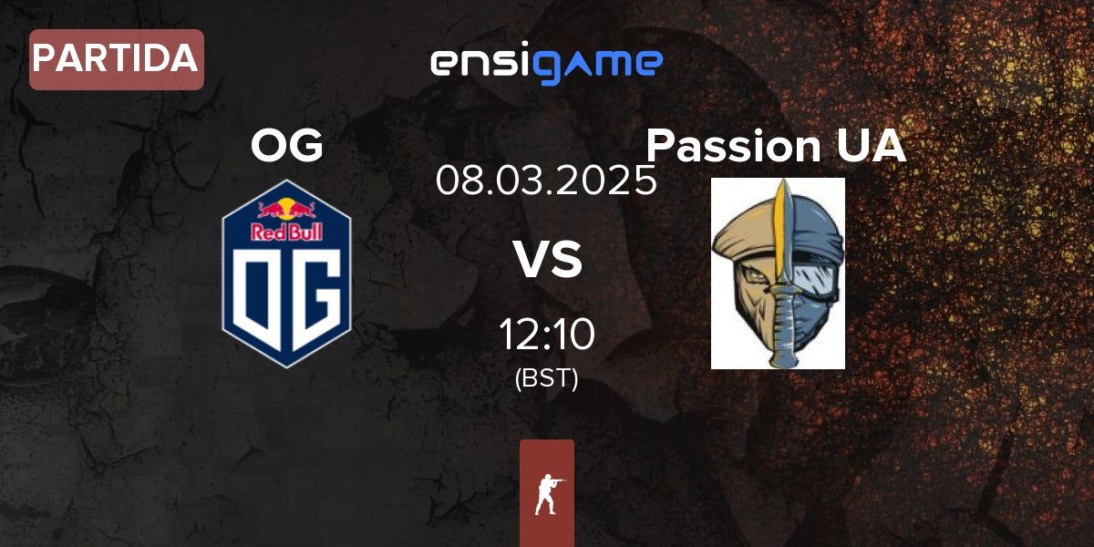 Partida OG Gaming OG vs Passion UA | 08.03