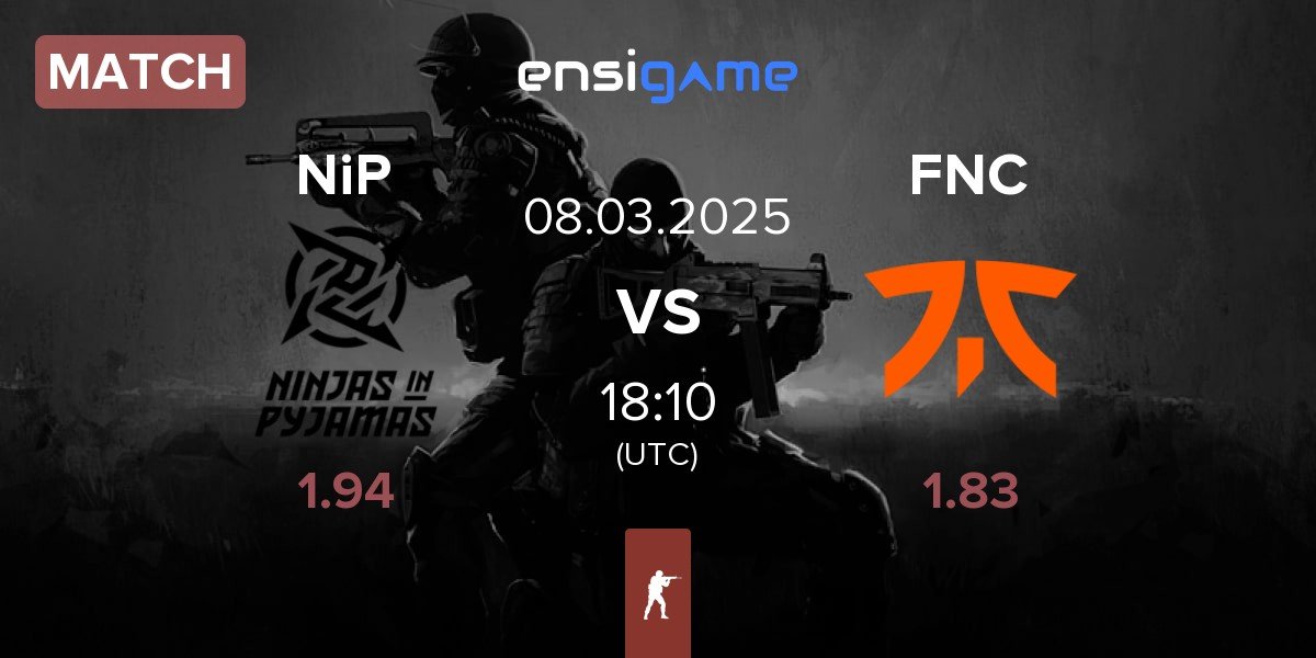 Match Ninjas in Pyjamas NiP vs Fnatic FNC | 08.03