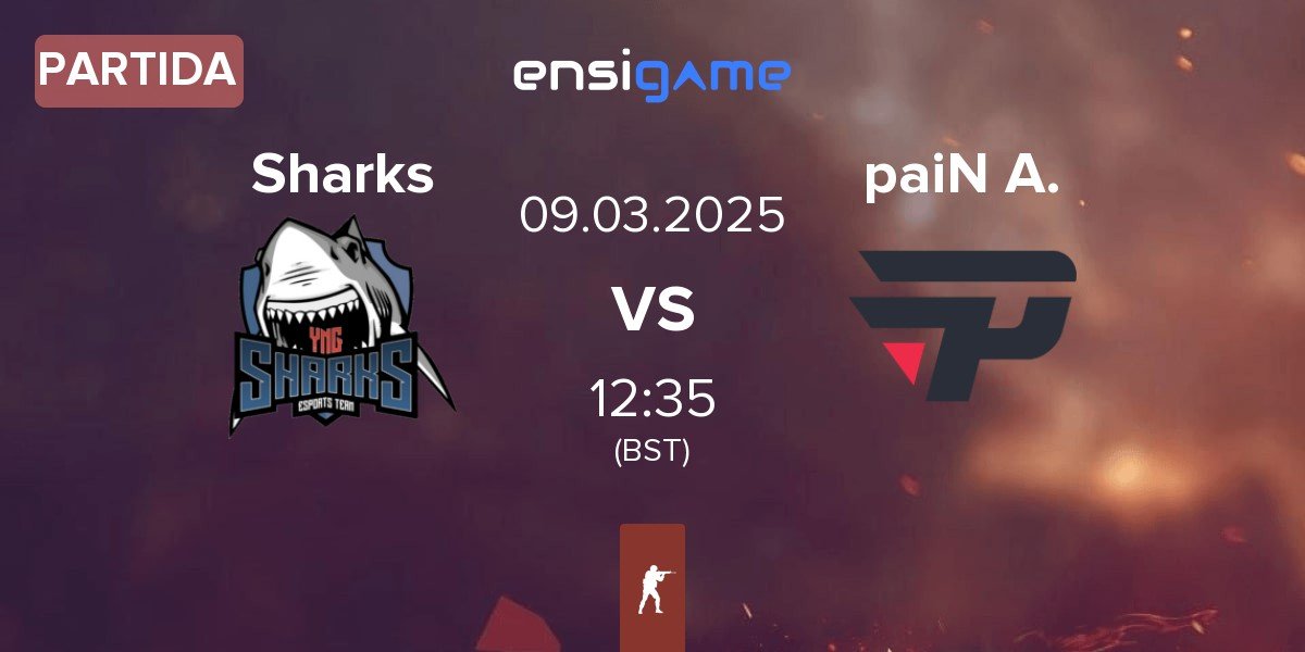 Partida Sharks Esports Sharks vs paiN Academy paiN A. | 09.03