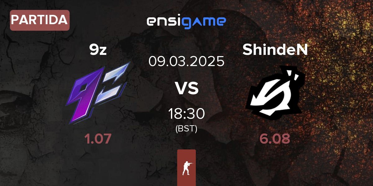 Partida 9z Team 9z vs ShindeN | 09.03