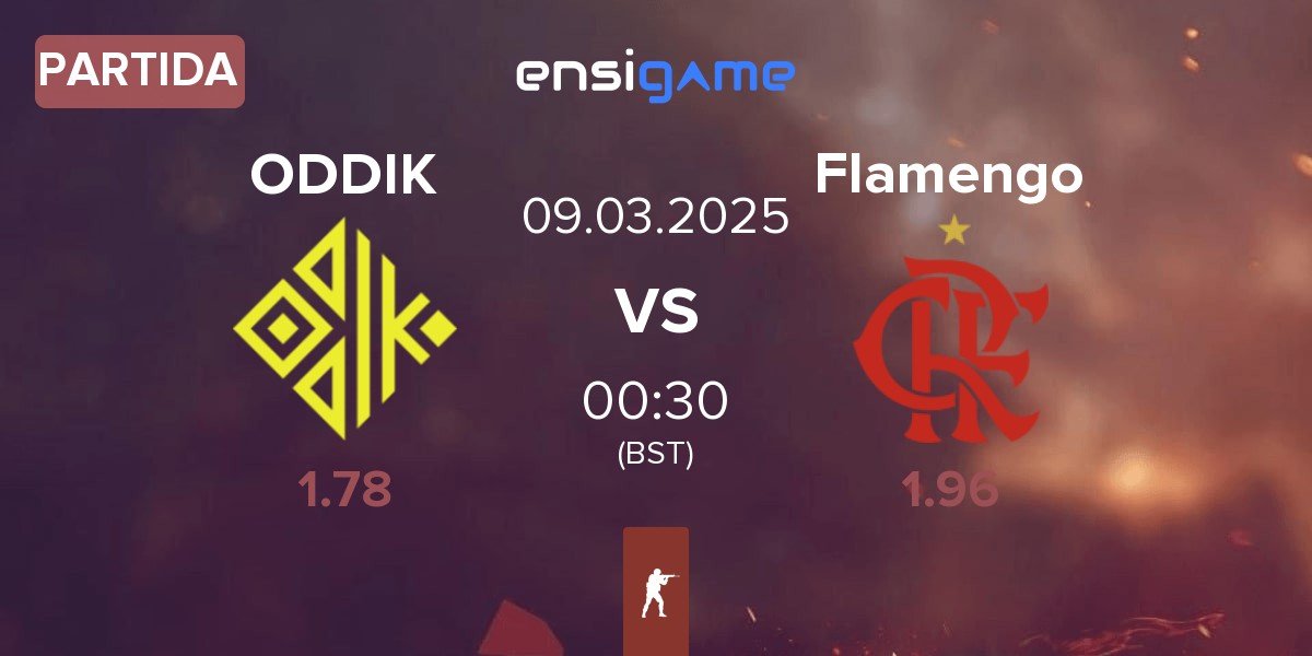 Partida ODDIK vs Flamengo Esports Flamengo | 09.03