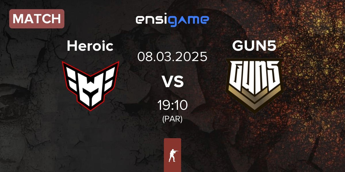 Match Heroic vs GUN5 Esports GUN5 | 08.03