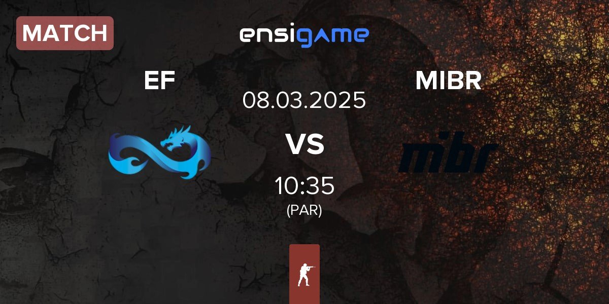 Match Eternal Fire EF vs Made in Brazil MIBR | 08.03