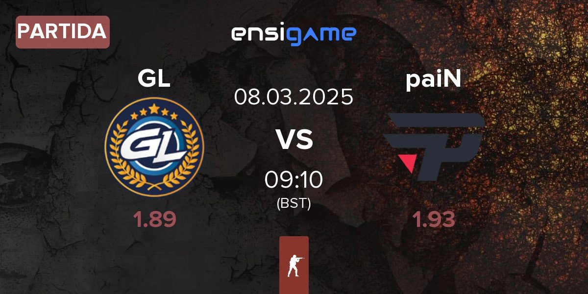 Partida GamerLegion GL vs paiN Gaming paiN | 08.03