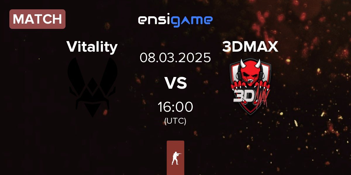 Match Team Vitality Vitality vs 3DMAX | 08.03