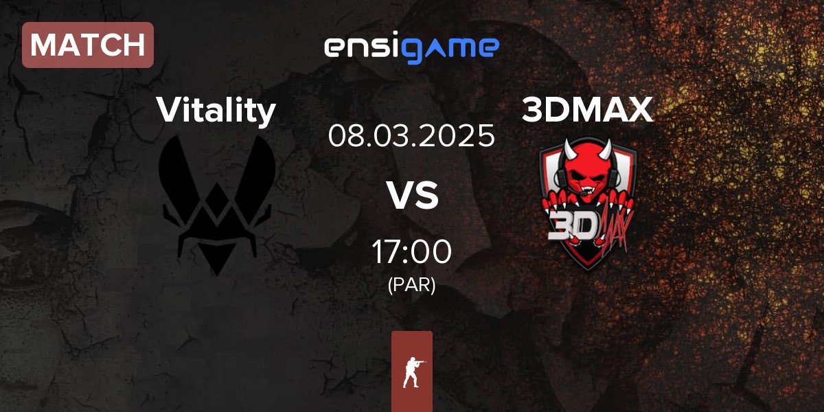 Match Team Vitality Vitality vs 3DMAX | 08.03