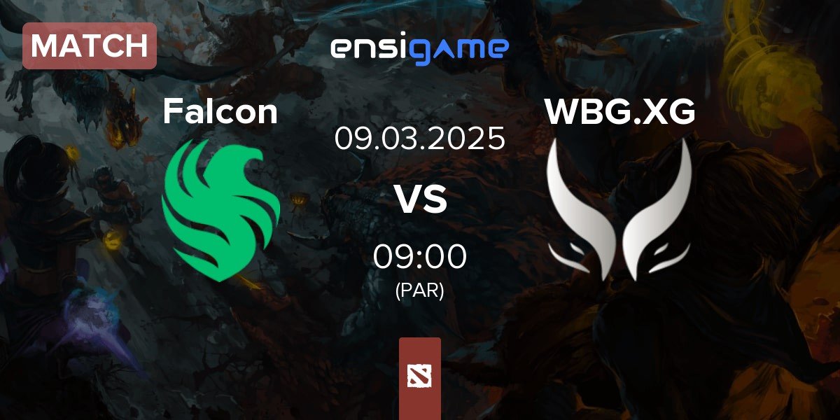 Match Team Falcons Falcon vs Xtreme Gaming WBG.XG | 09.03