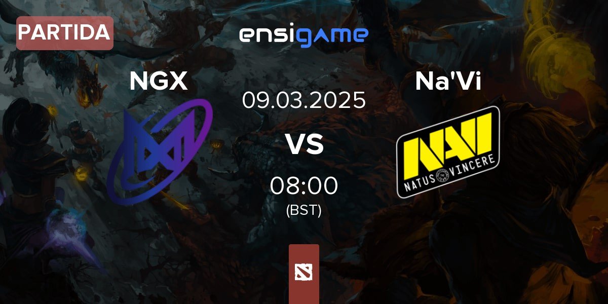 Partida Nigma Galaxy NGX vs Natus Vincere Na'Vi | 09.03