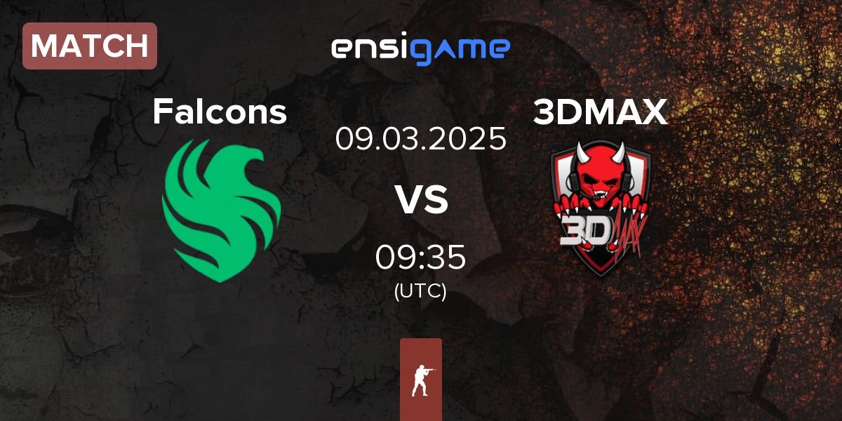 Match Team Falcons Falcons vs 3DMAX | 09.03