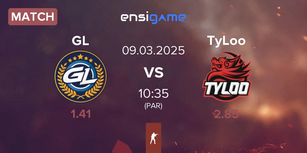 Match GamerLegion GL vs TyLoo | 09.03