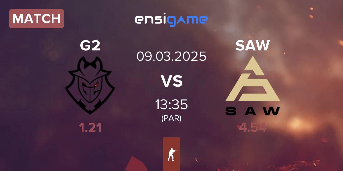 Match G2 Esports G2 vs SAW | 09.03