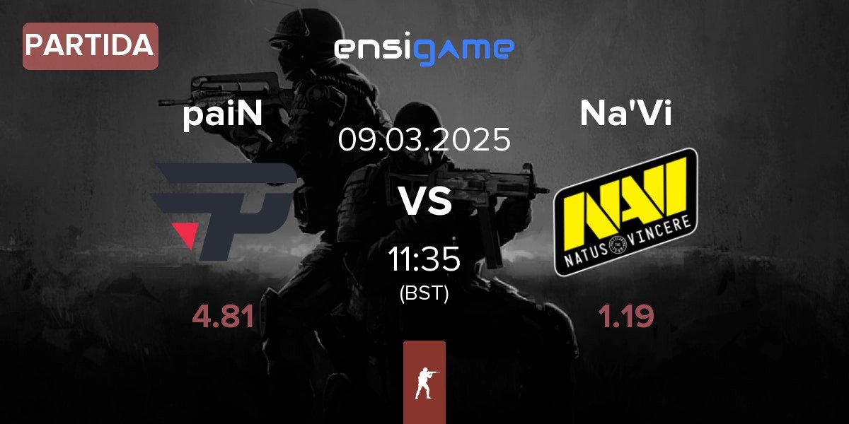 Partida paiN Gaming paiN vs Natus Vincere Na'Vi | 09.03