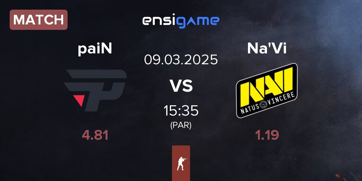 Match paiN Gaming paiN vs Natus Vincere Na'Vi | 09.03