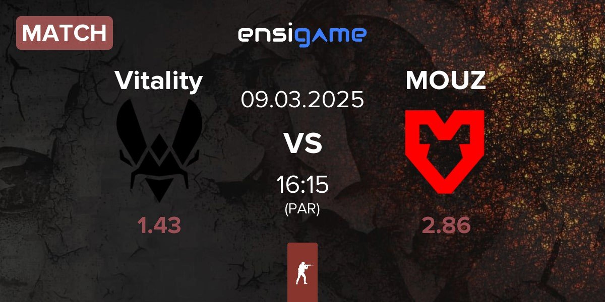 Match Team Vitality Vitality vs MOUZ | 09.03