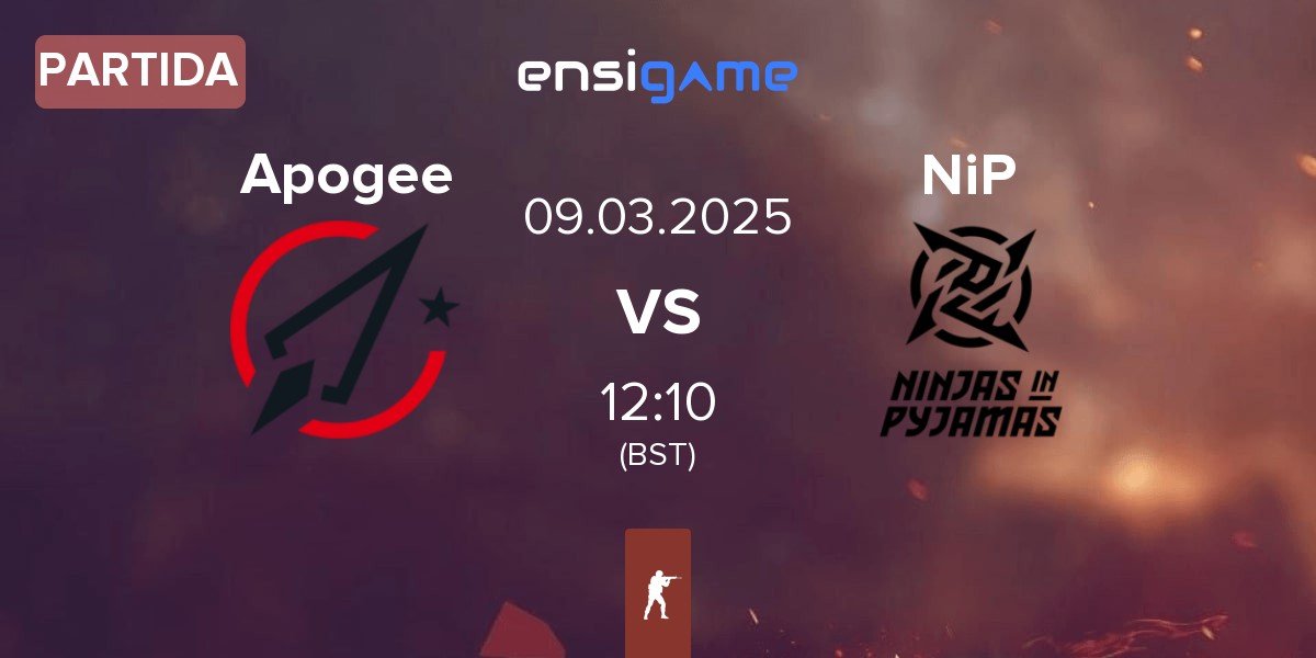 Partida Apogee vs Ninjas in Pyjamas NiP | 09.03