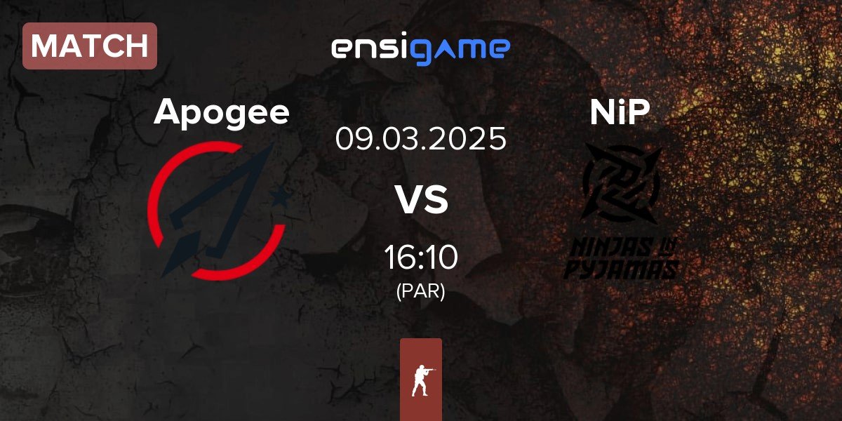 Match Apogee vs Ninjas in Pyjamas NiP | 09.03