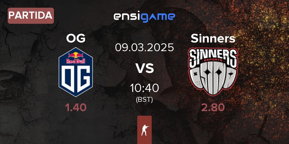 Partida OG Gaming OG vs Sinners Esports Sinners | 09.03