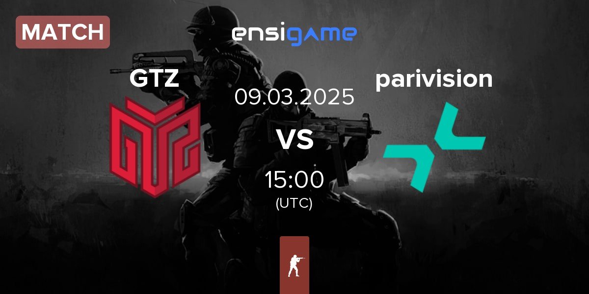 Match GTZ Esports GTZ vs PARIVISION parivision | 09.03