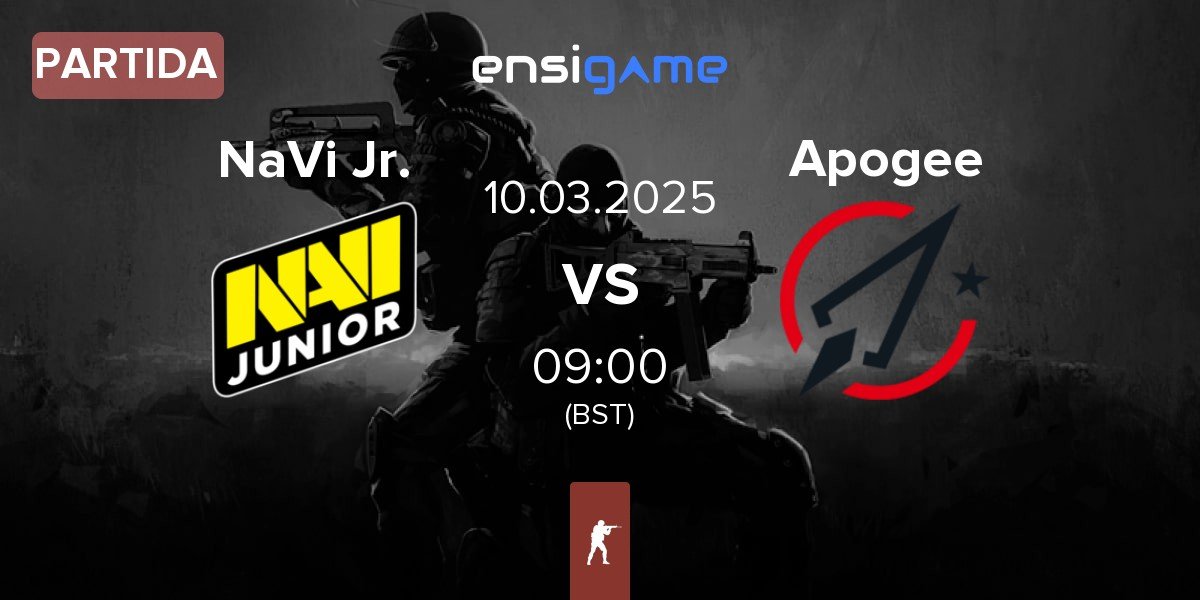 Partida Natus Vincere Junior NaVi Jr. vs Apogee | 09.03