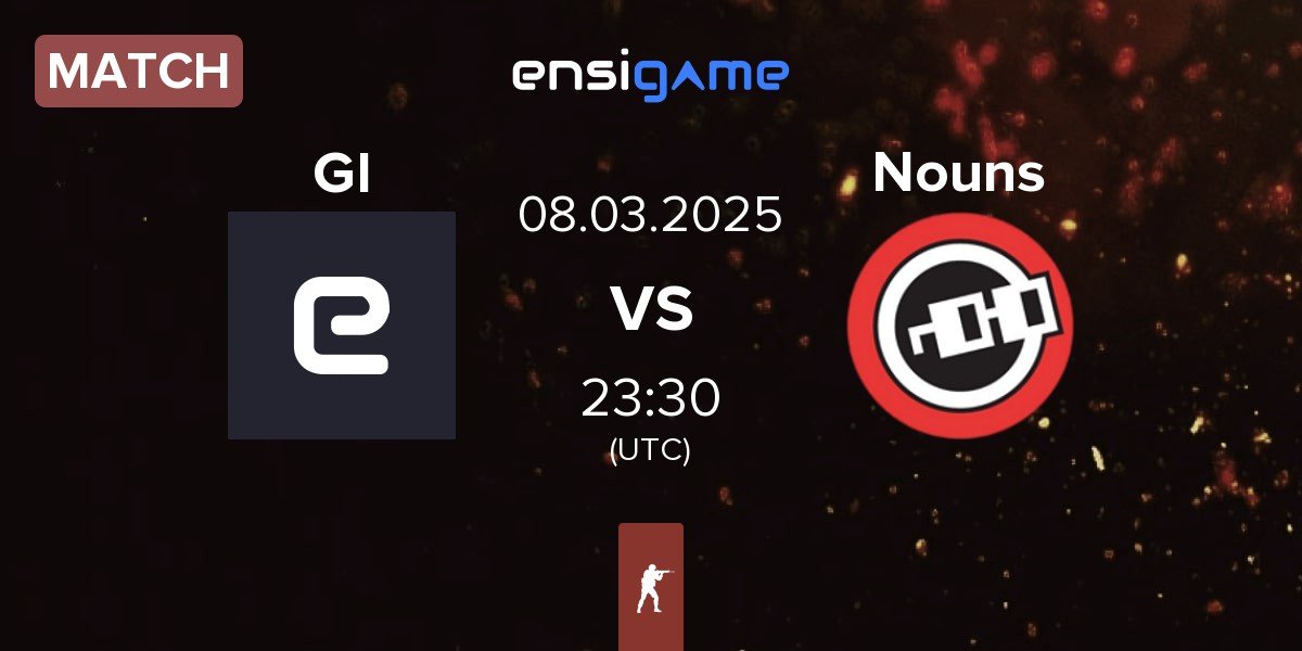 Match Getting Info GI vs Nouns Esports Nouns | 08.03