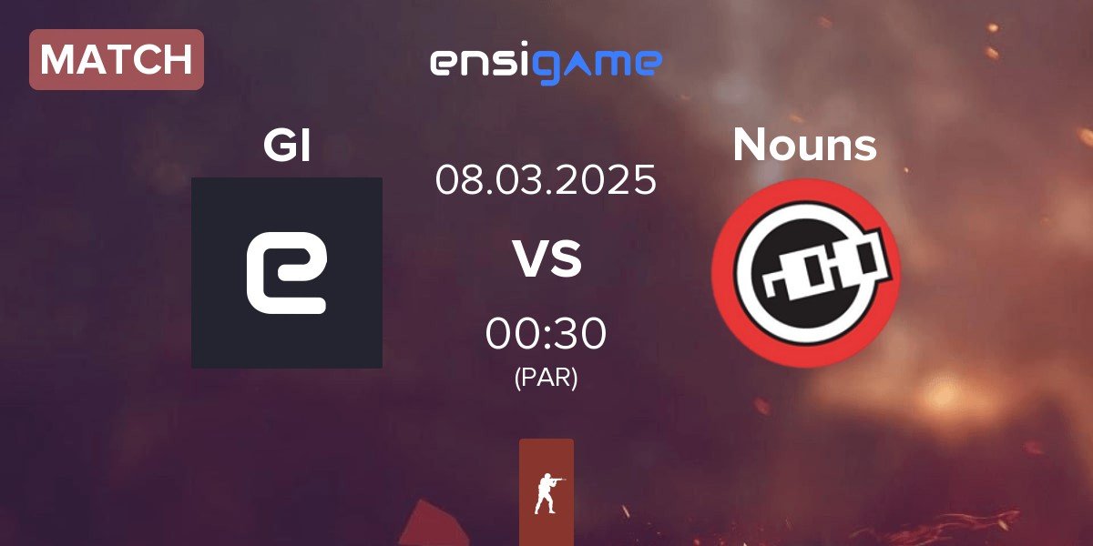 Match Getting Info GI vs Nouns Esports Nouns | 08.03