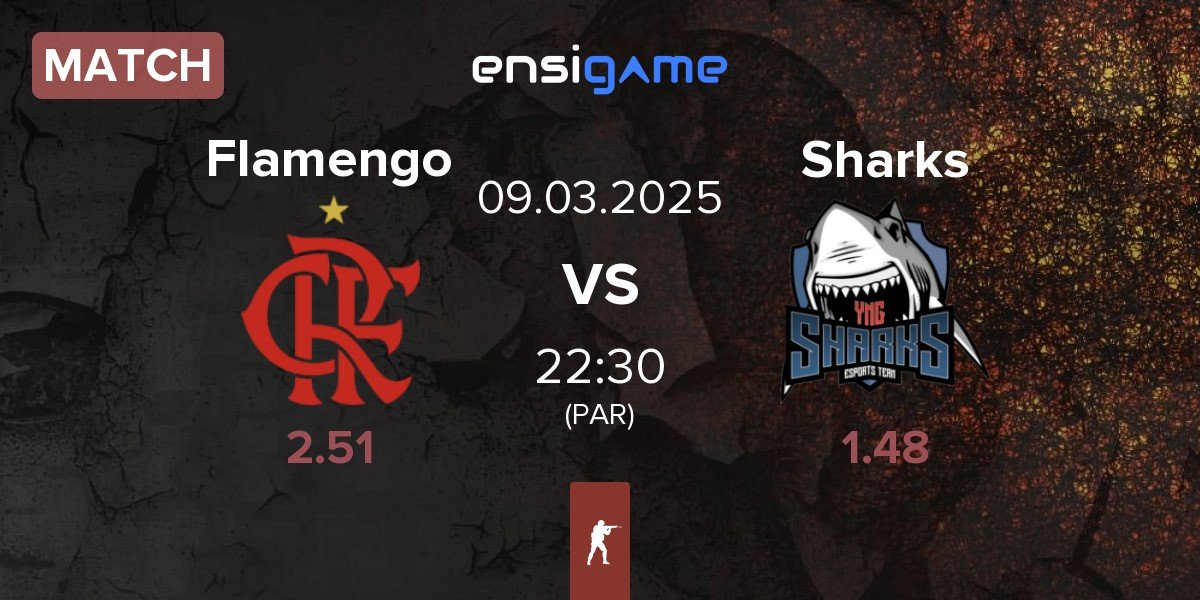 Match Flamengo Esports Flamengo vs Sharks Esports Sharks | 09.03