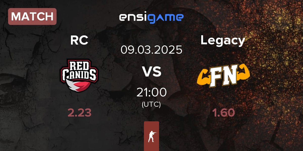 Match Red Canids RC vs Legacy | 09.03