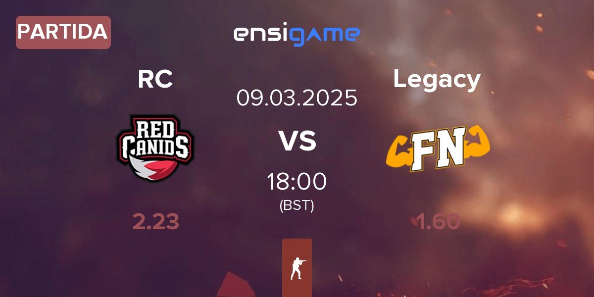 Partida Red Canids RC vs Legacy | 09.03