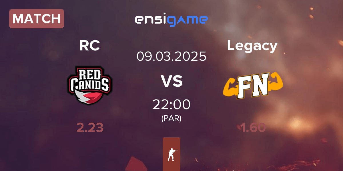 Match Red Canids RC vs Legacy | 09.03