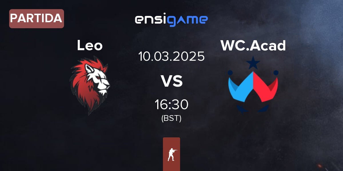 Partida Leo Team Leo vs Wildcard Academy WC.Acad | 10.03