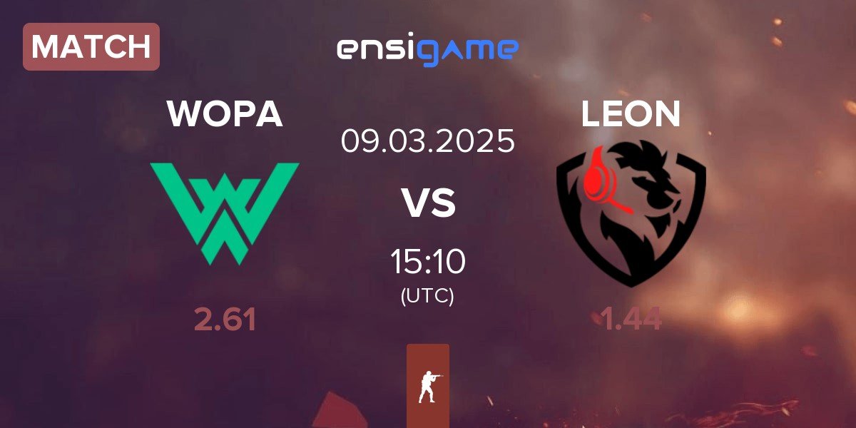 Match WOPA Esport WOPA vs LEON Esports LEON | 09.03