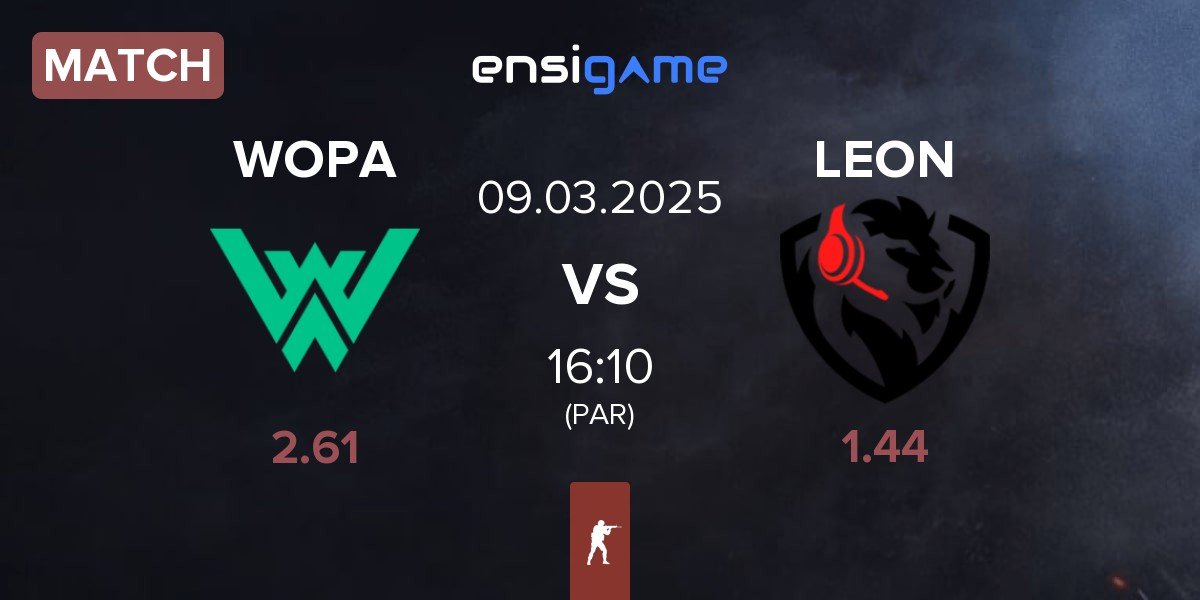 Match WOPA Esport WOPA vs LEON Esports LEON | 09.03