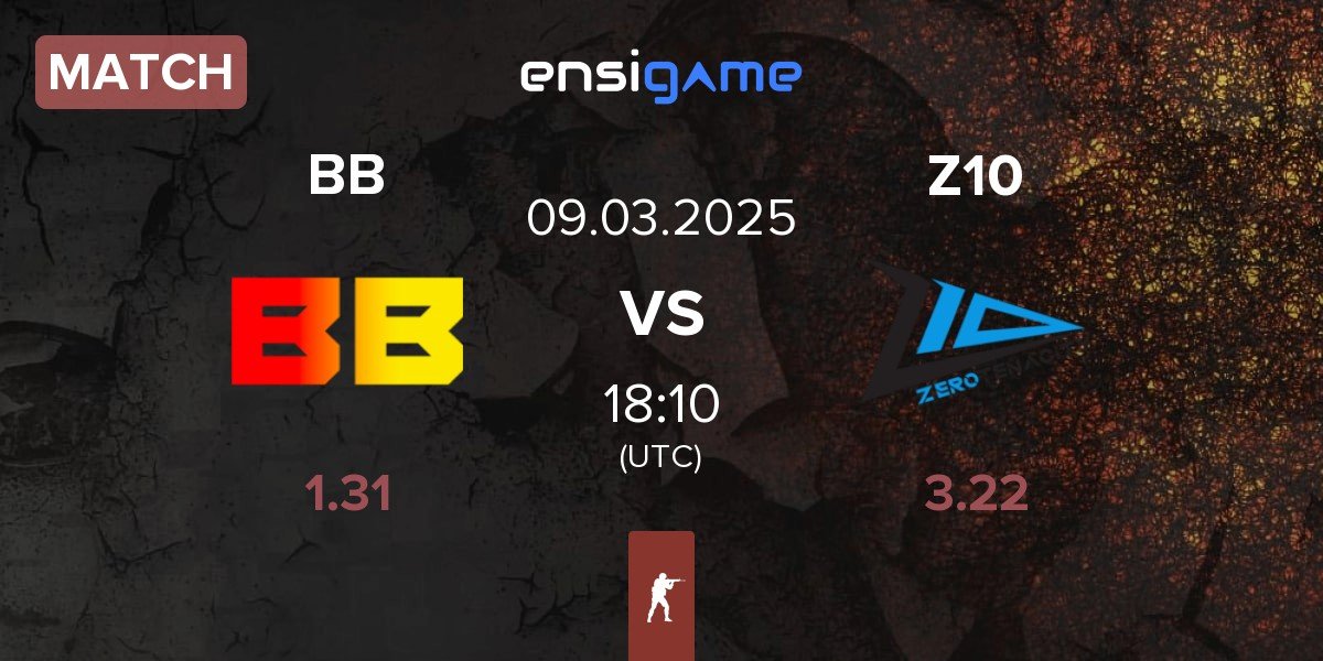 Match BetBoom BB vs Zero Tenacity Z10 | 09.03