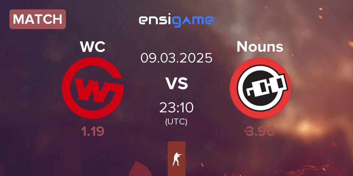 Match Wildcard Gaming WC vs Nouns Esports Nouns | 09.03