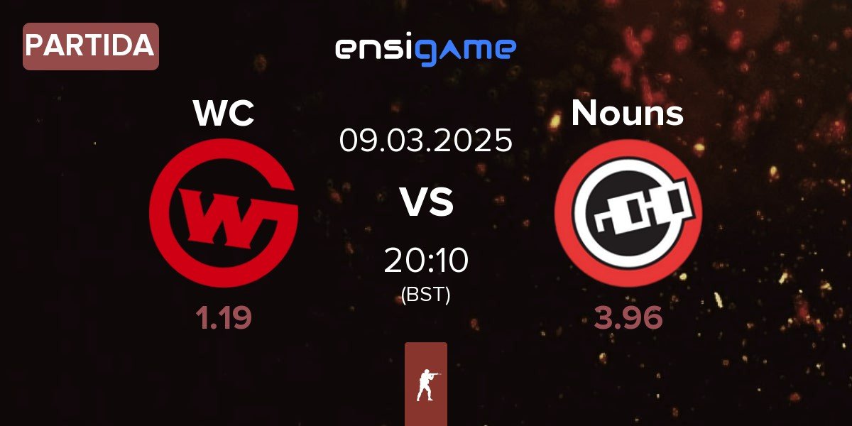 Partida Wildcard Gaming WC vs Nouns Esports Nouns | 09.03