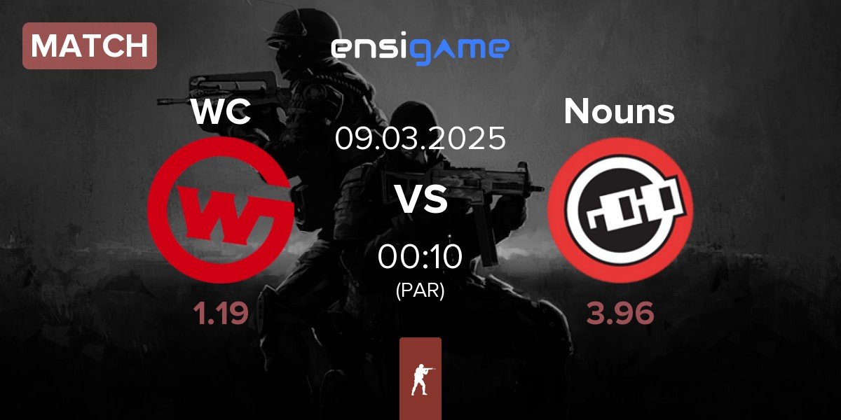 Match Wildcard Gaming WC vs Nouns Esports Nouns | 09.03