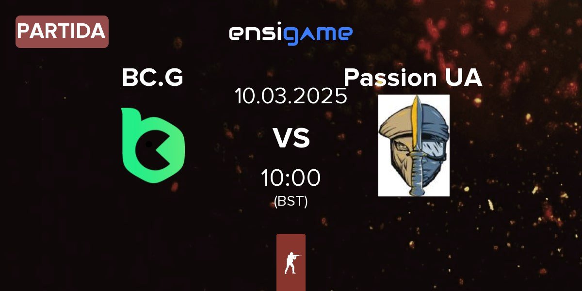 Partida BC.Game Esports BC.G vs Passion UA | 10.03