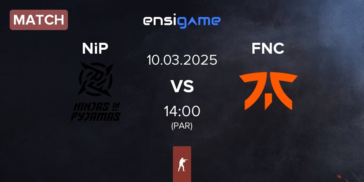 Match Ninjas in Pyjamas NiP vs Fnatic FNC | 10.03