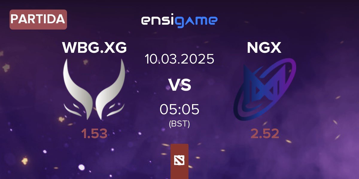 Partida Xtreme Gaming WBG.XG vs Nigma Galaxy NGX | 10.03